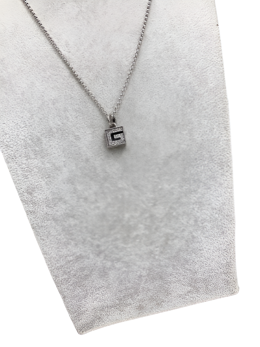 Gucci Square Pendant Necklace