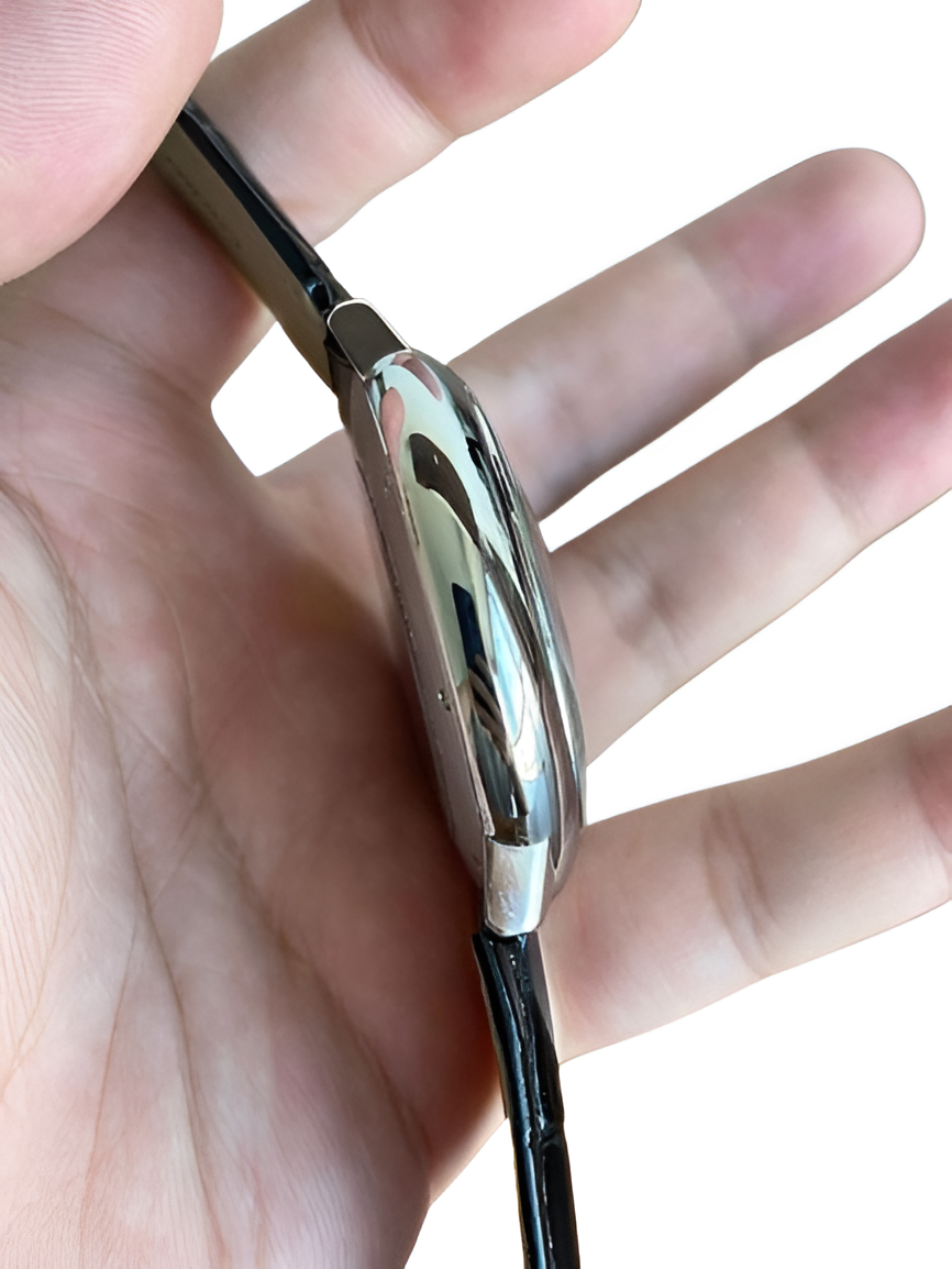 Cartier Ballon Bleu Tourbillon Black Leather