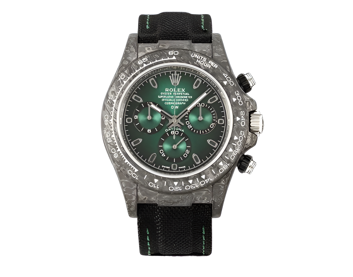 Rolex Daytona Carbon Green Chrono