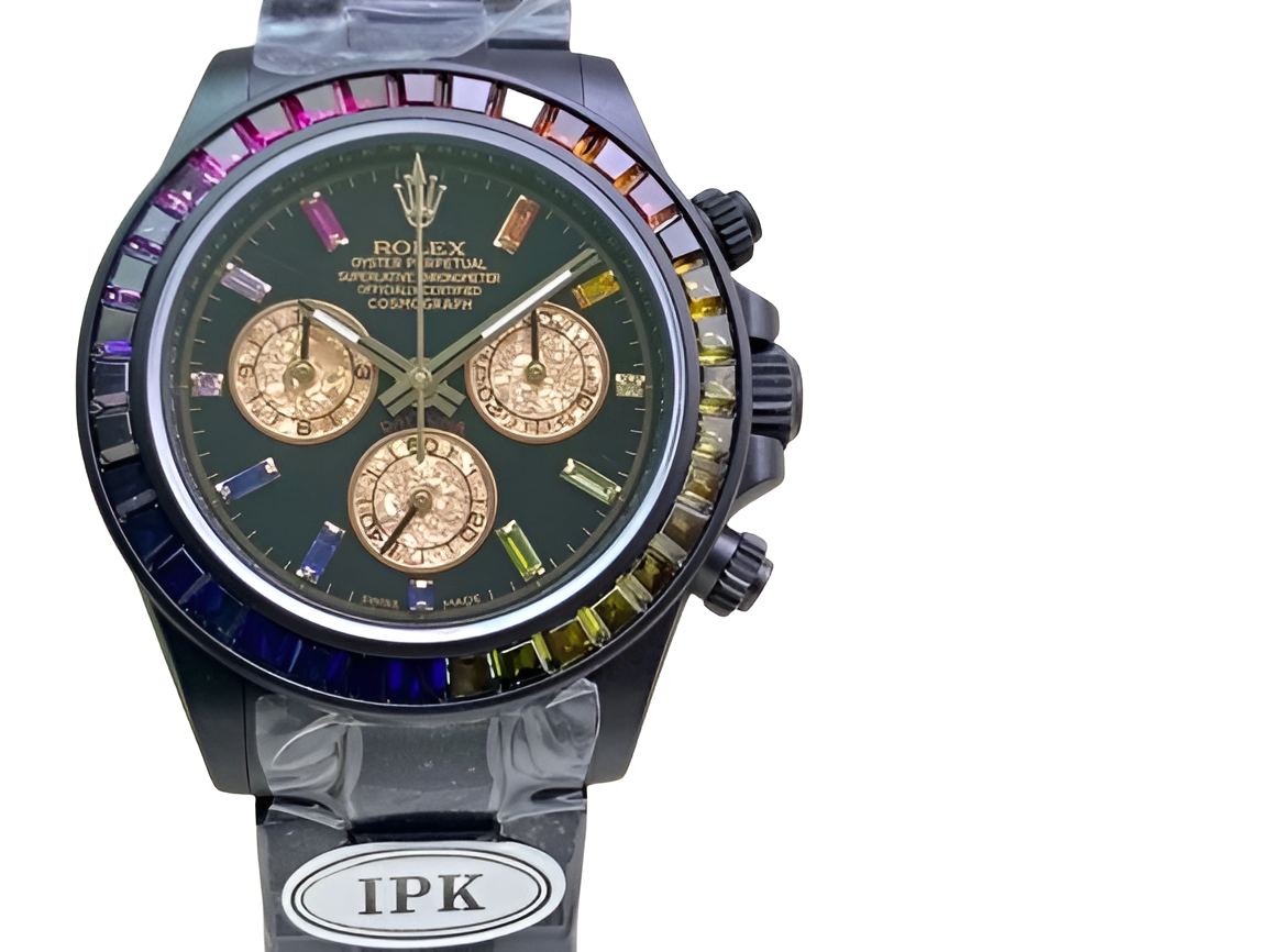 Rolex Daytona "Gold Black Rainbow Edition"