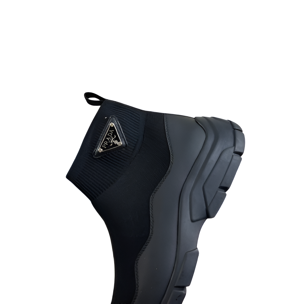 PRADA Men's Black Sock Sneakers