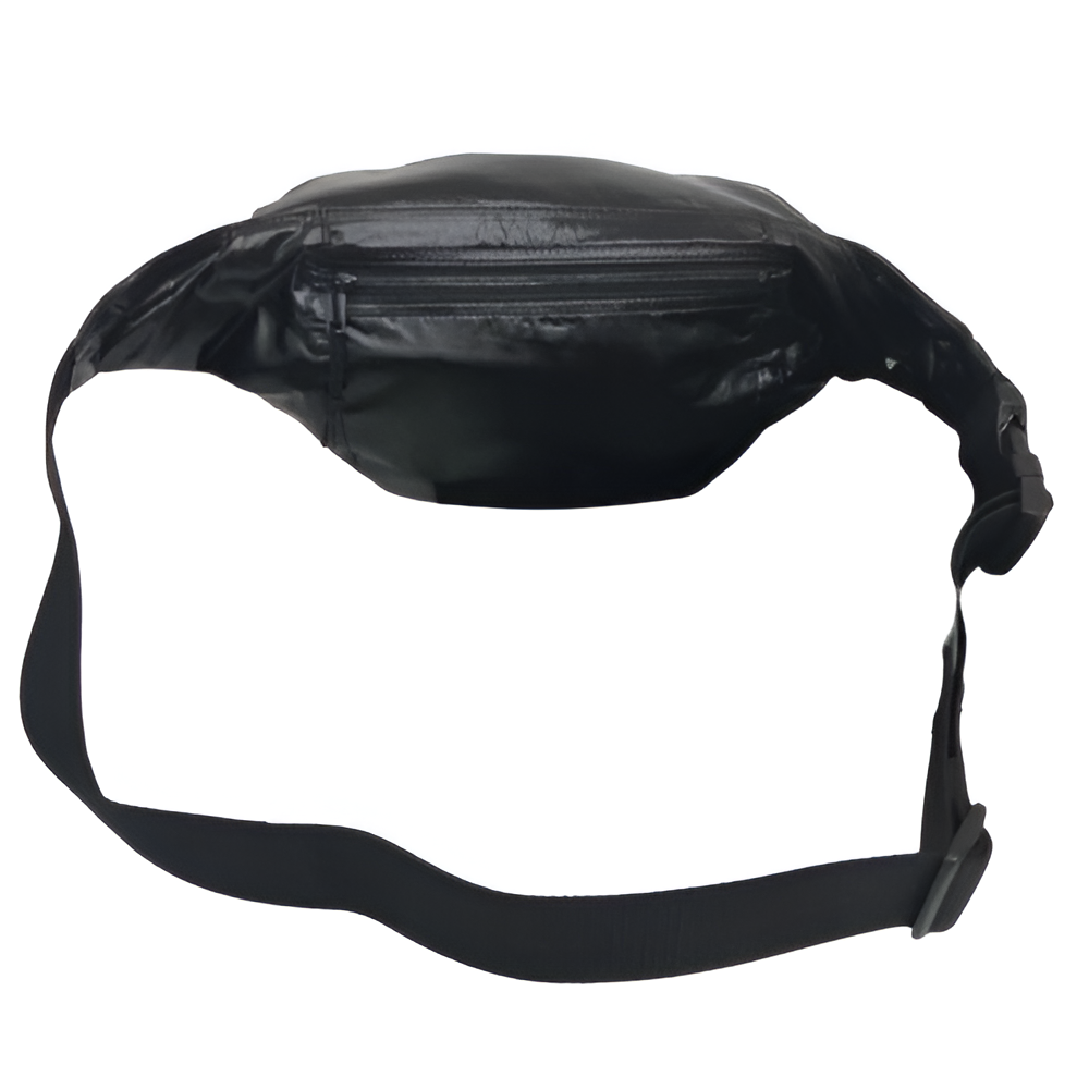 YSL Black Nylon Waist Bag