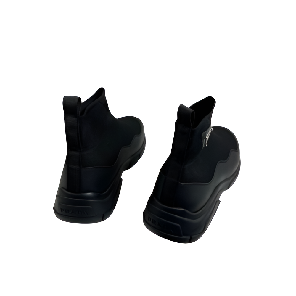 PRADA Men's Black Sock Sneakers