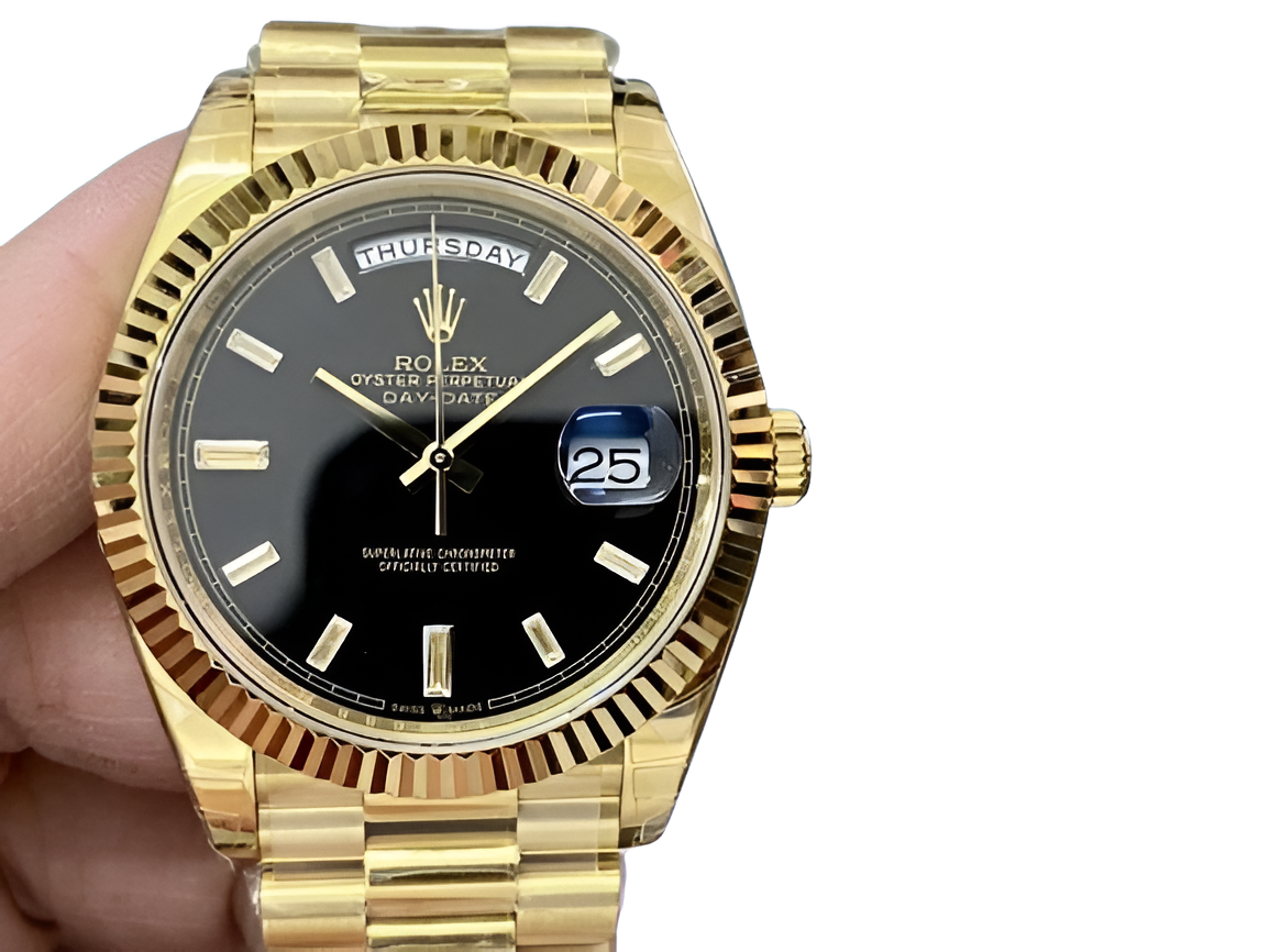 Rolex Day-Date - Black & Gold Classic Edition