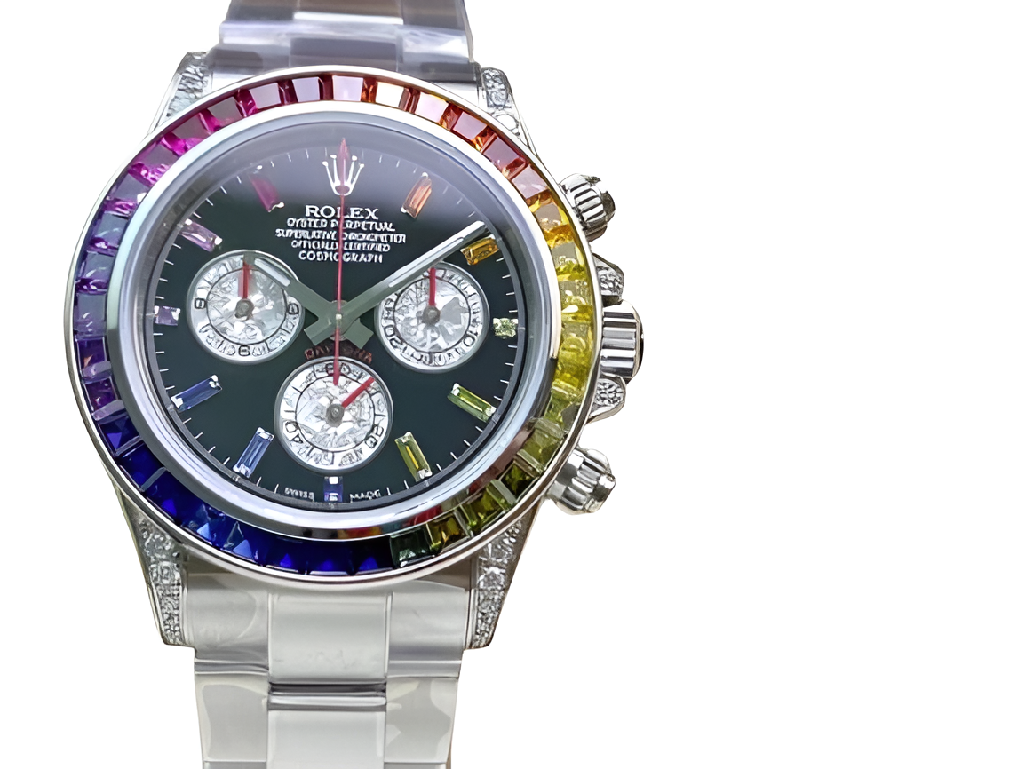 Rolex Daytona "Silver Rainbow Edition"