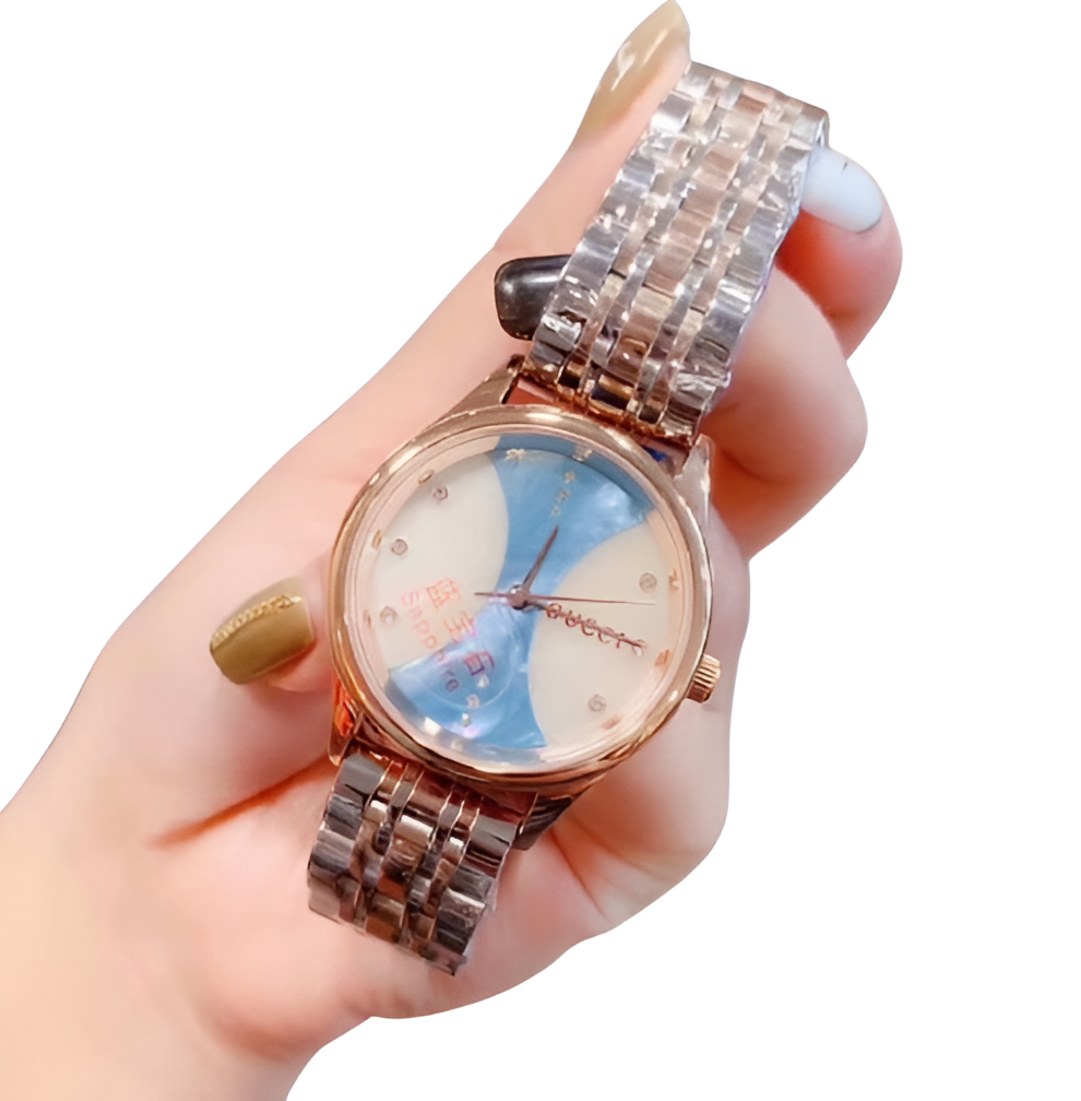 Ocean Wave Gold Watch - Women's Edition