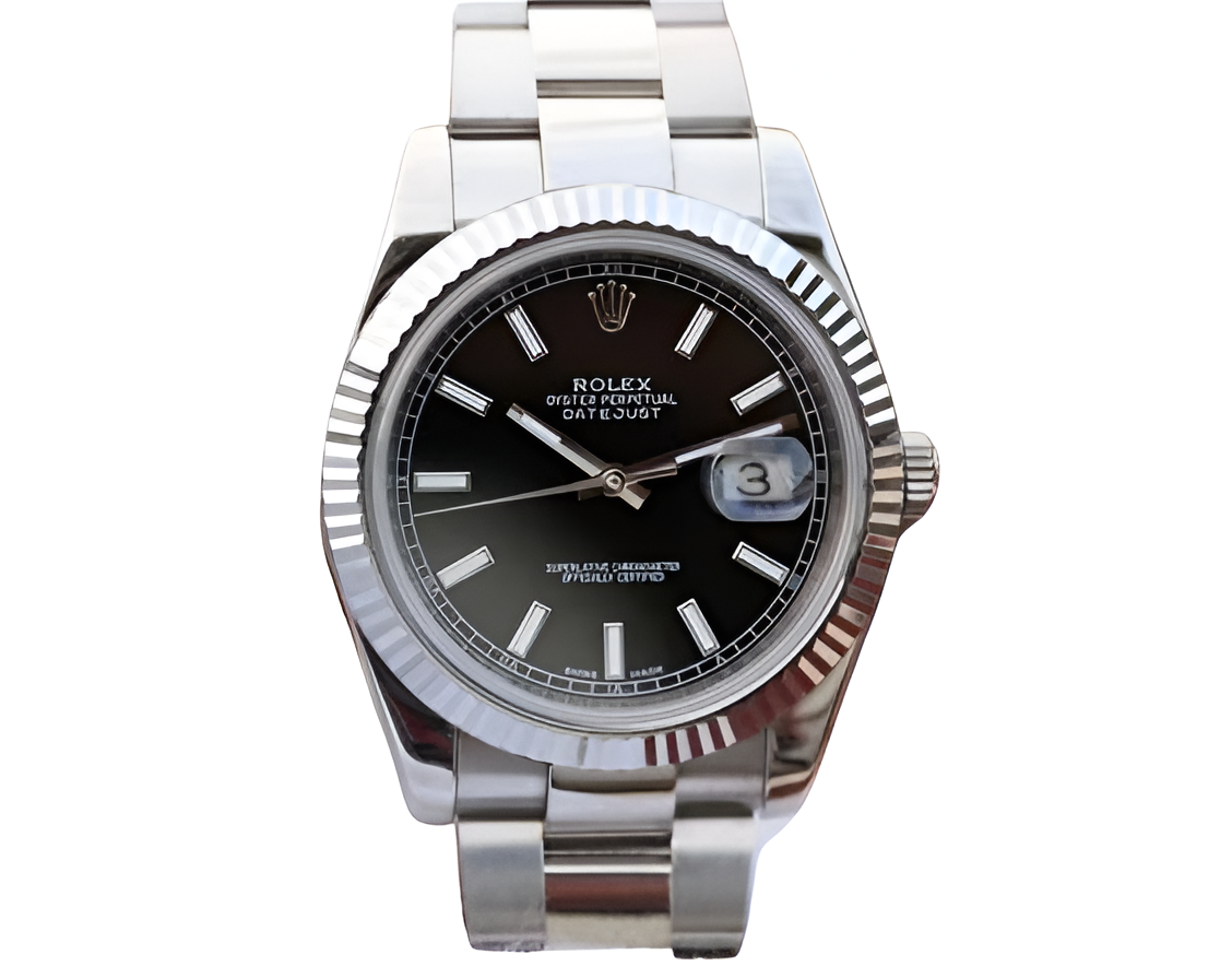 Rolex Datejust - Black Steel Edition
