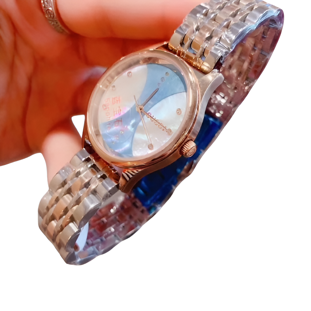 Ocean Wave Gold Watch - Women's Edition