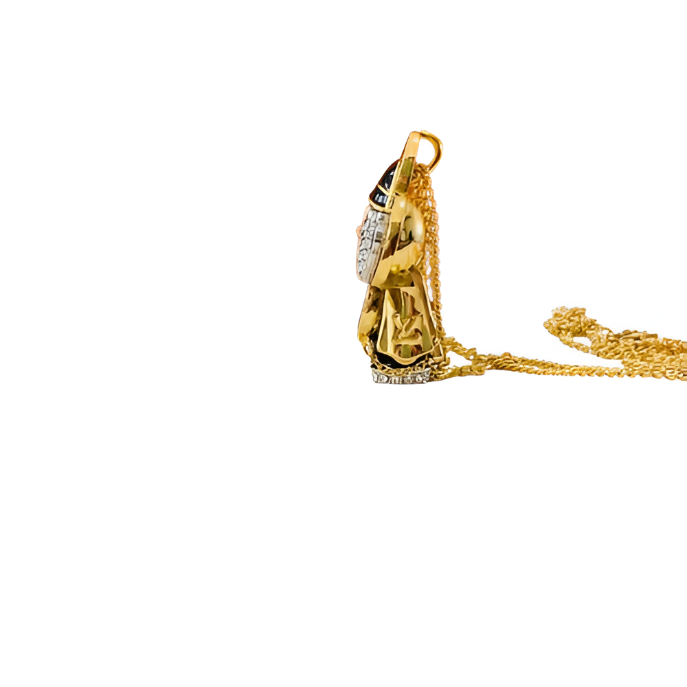 LV Flower Mascot Pendant Necklace for Women