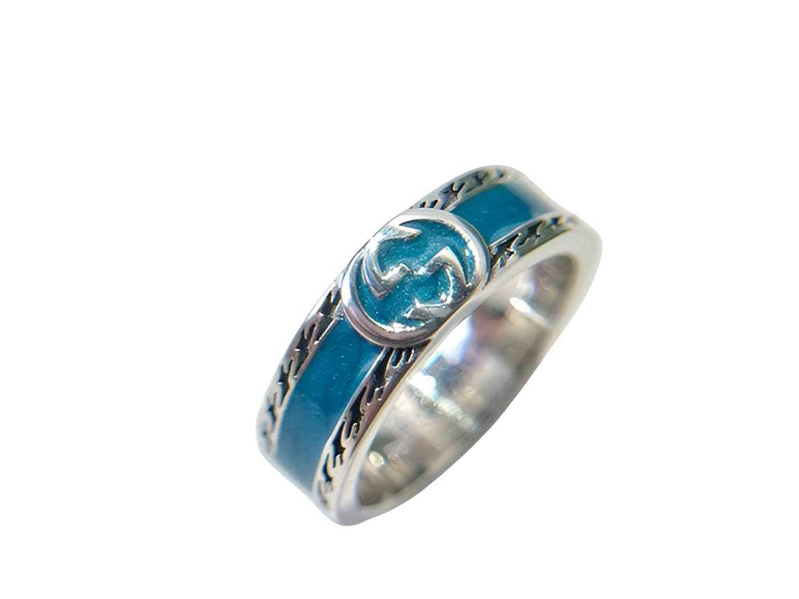 Gucci Double Enamel GG Rings Set