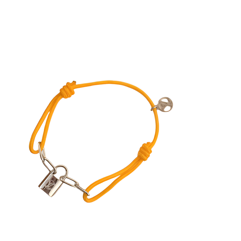Louis Vuitton Lock & Cord Bracelet