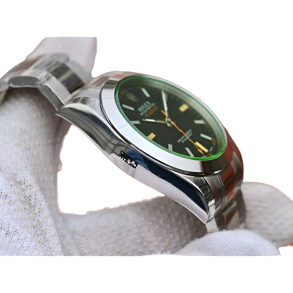 Rolex Milgauss - Green Crystal Edition