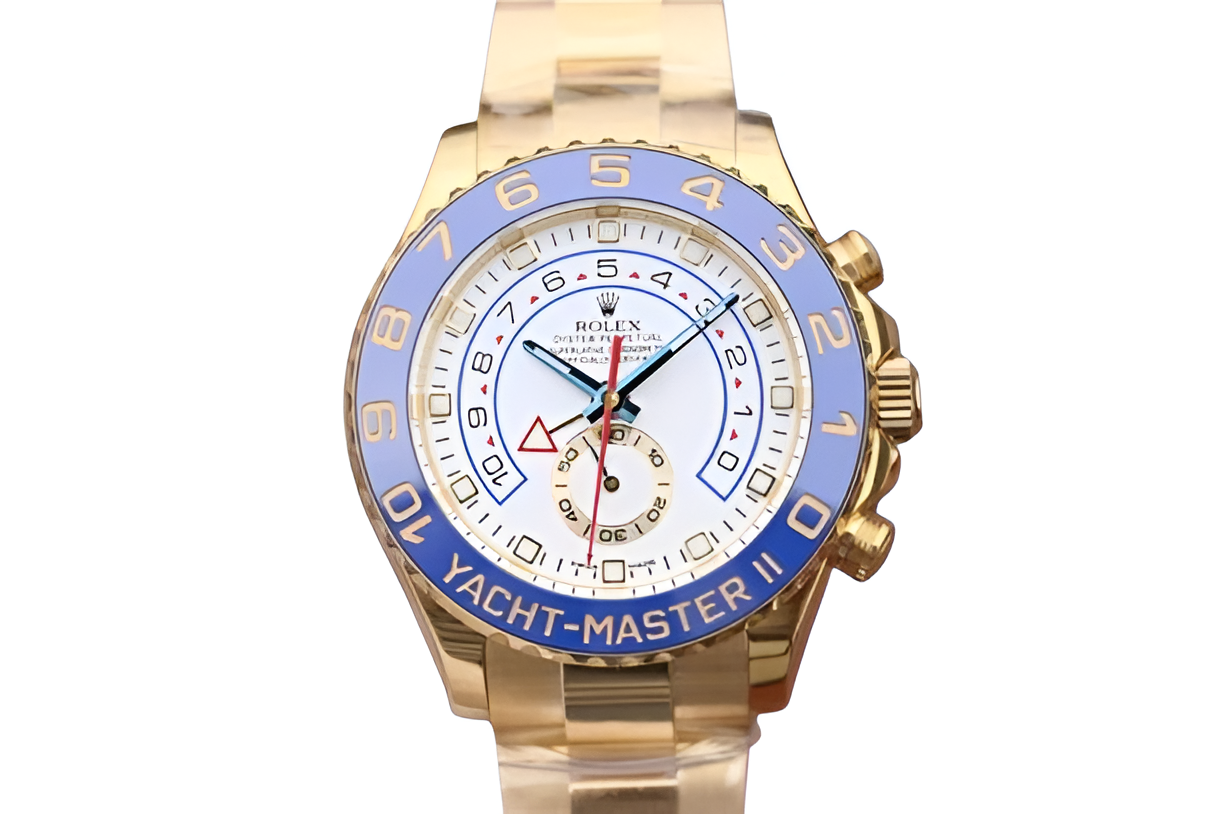 Rolex Yacht-Master II 18K Yellow Gold & Blue Ceramic