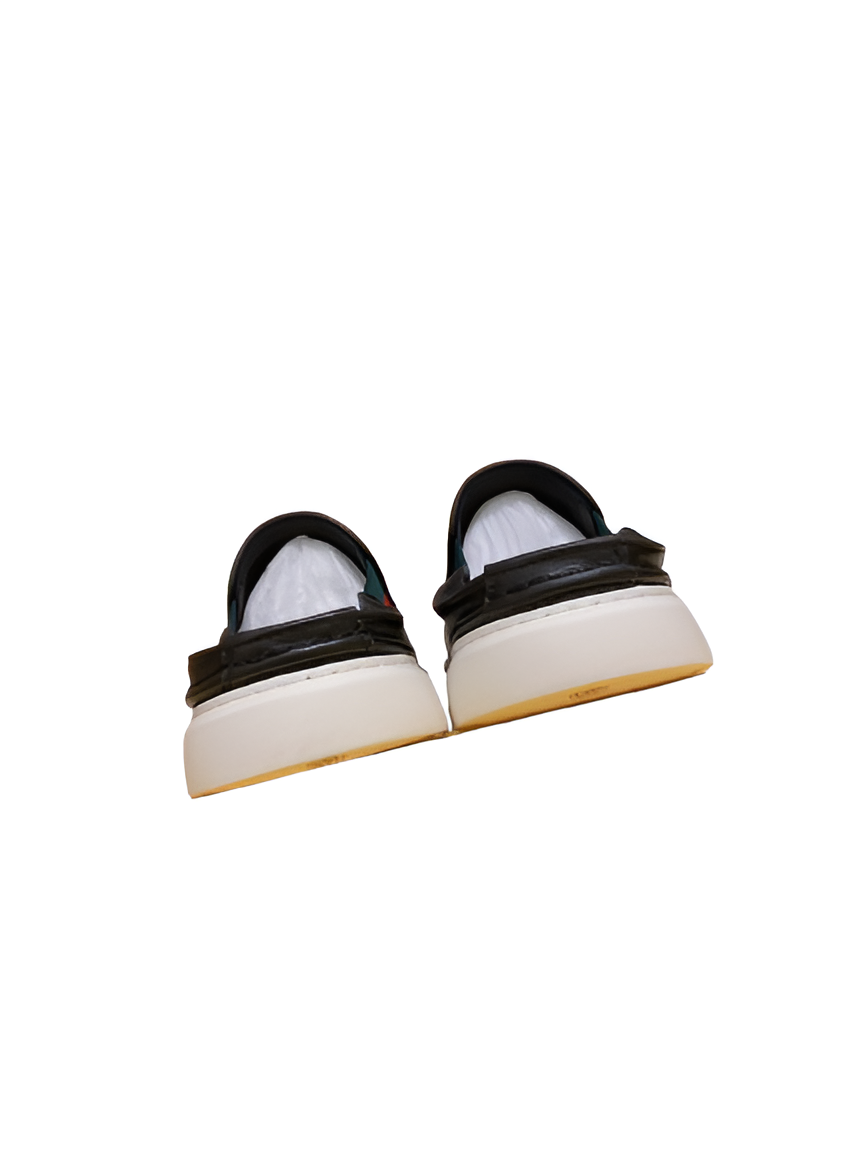 Fendi Men's Leather Slip-On Loafers