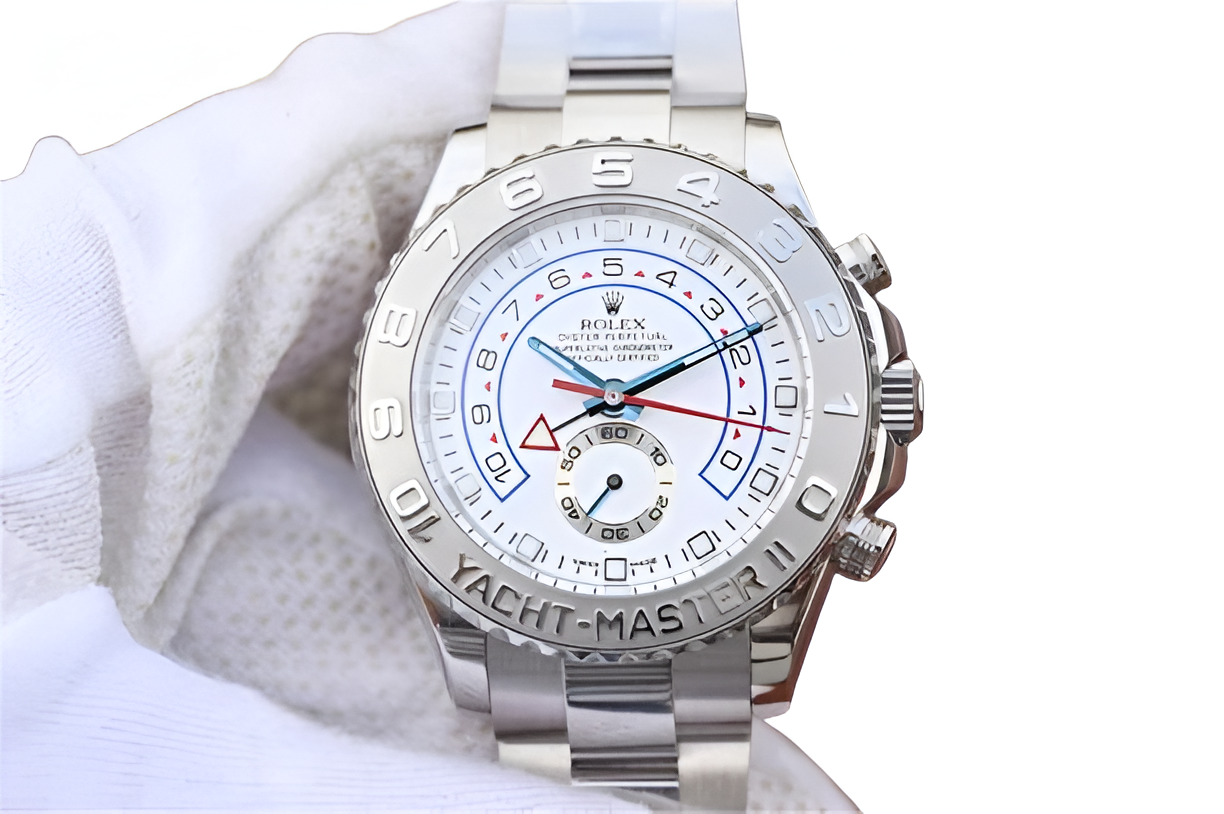 Rolex Yacht-Master II Stainless Steel White Dial