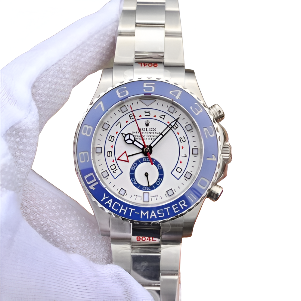 Rolex Yacht-Master II Stainless Steel & Blue Bezel