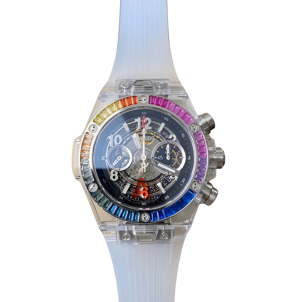 Hublot Big Bang Unico Rainbow Sapphire 45mm