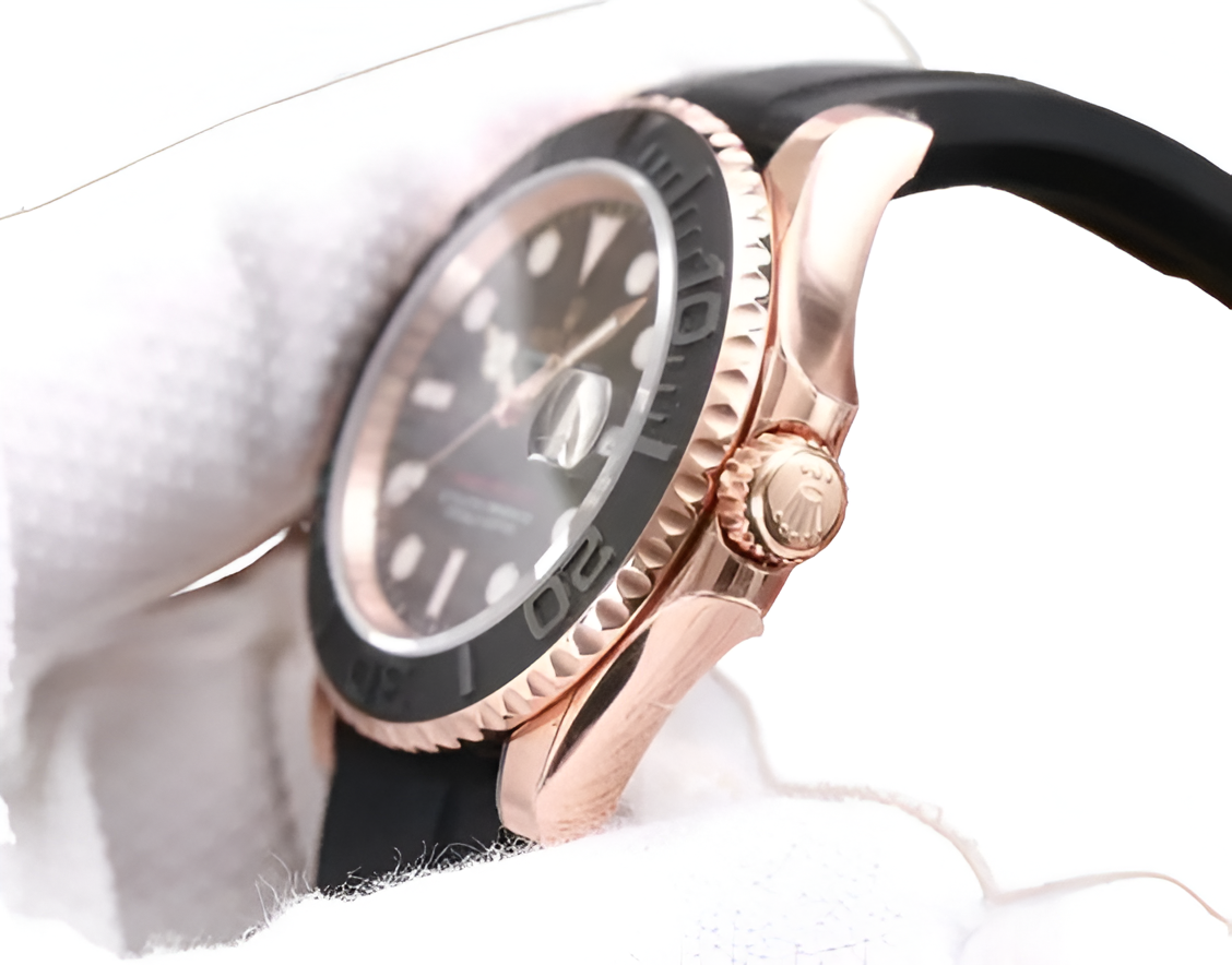Rolex Yacht-Master 40 Everose Gold & Black Dial