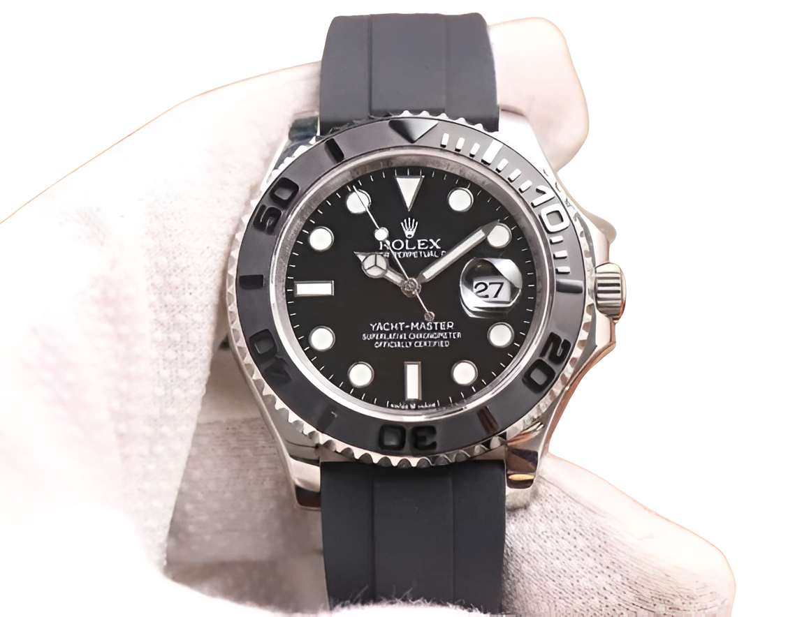 Rolex Yacht-Master 40 Stainless Steel & Black Dial