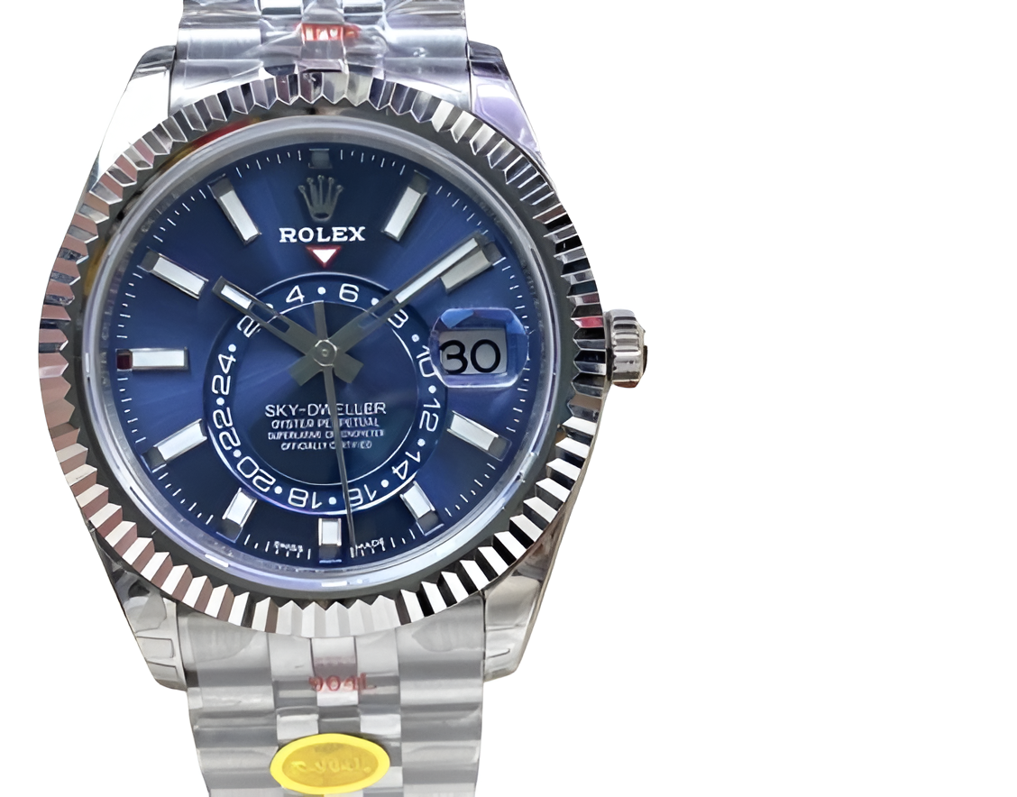 Rolex Sky-Dweller Stainless Steel & Blue Dial
