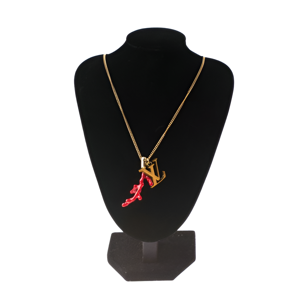 LV Coral Branch Pendant Necklace for Women