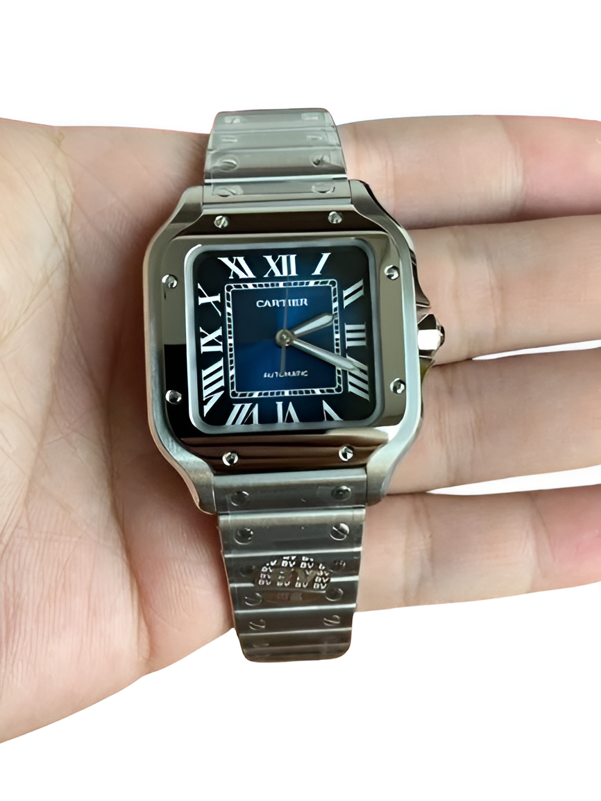 Cartier Santos de Cartier Blue Dial