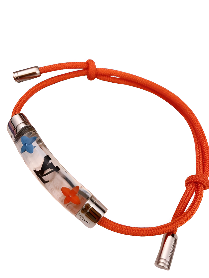 Louis Vuitton Orange Cord Bracelet