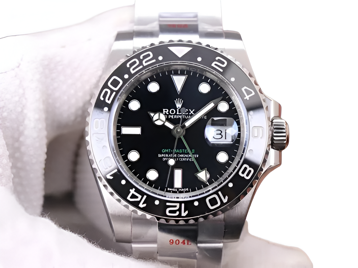 Rolex GMT-Master II Stainless Steel Black Dial