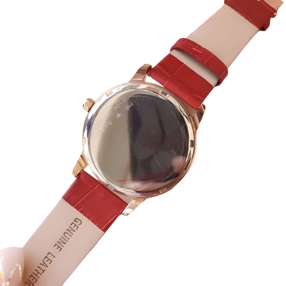 Red Chic Rose Gold Watch - Women's Edition