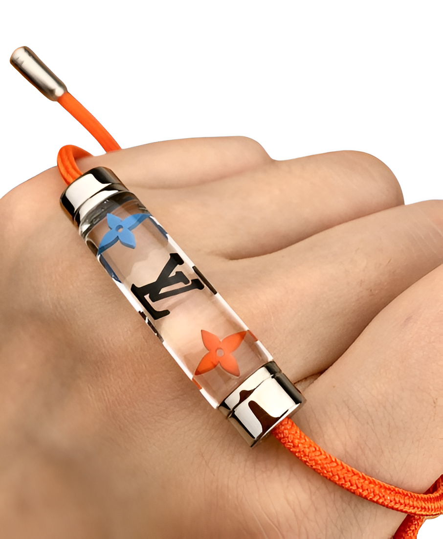 Louis Vuitton Orange Cord Bracelet