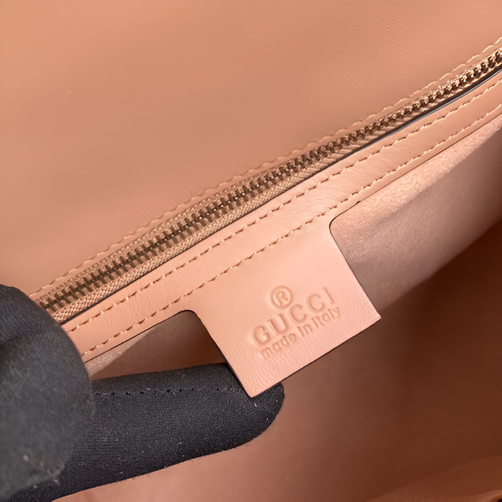 GUCCI GG Marmont Quilted Leather Bag