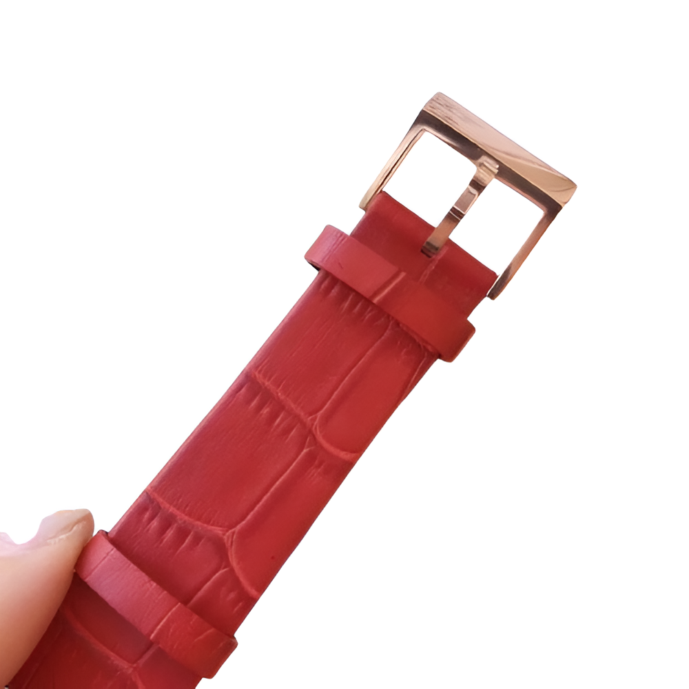 Red Chic Rose Gold Watch - Women's Edition