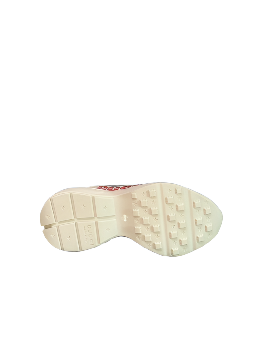 LV Men's White Sneakers with Iconic Logo Design