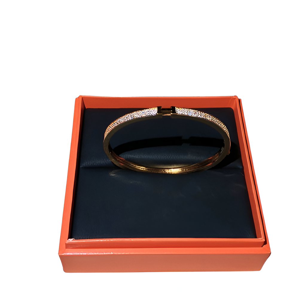 HERMES Textured Bangle Bracelet Collection