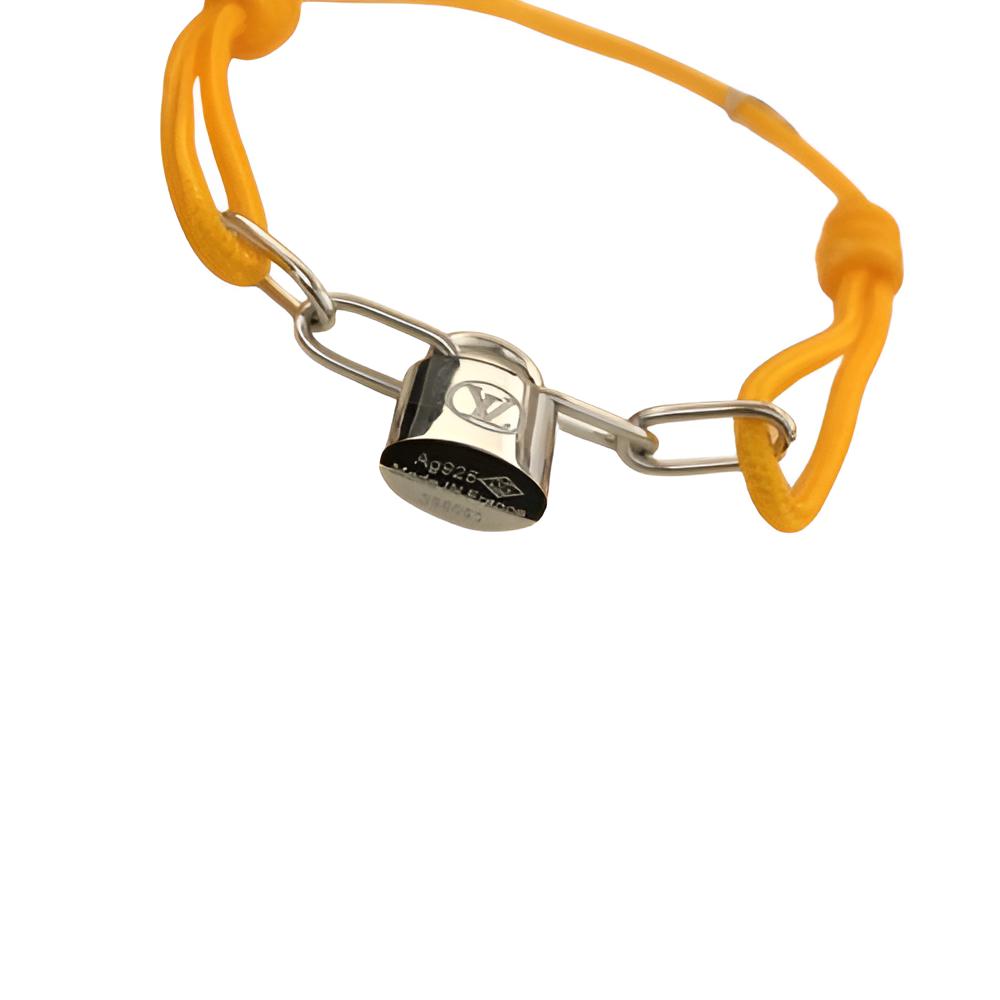 Louis Vuitton Lock & Cord Bracelet