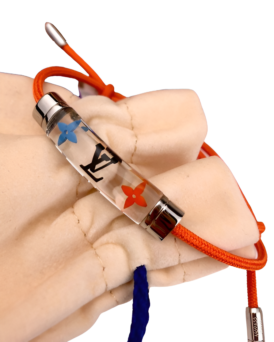 Louis Vuitton Orange Cord Bracelet