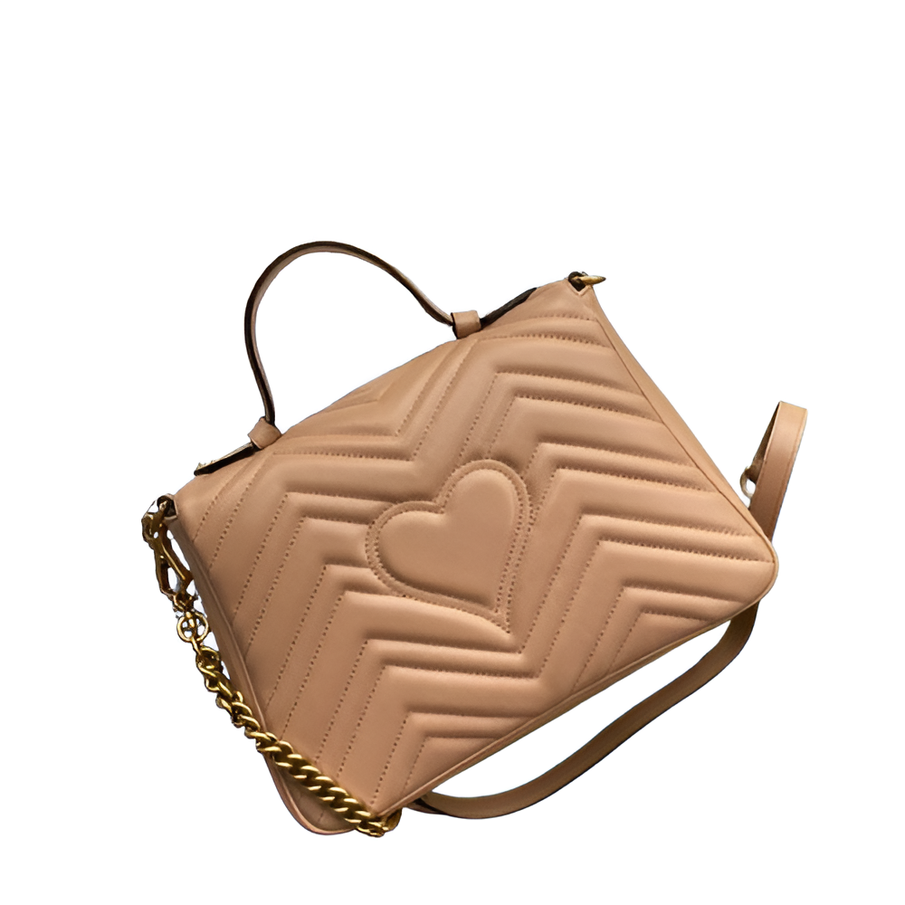 GUCCI GG Marmont Quilted Leather Bag