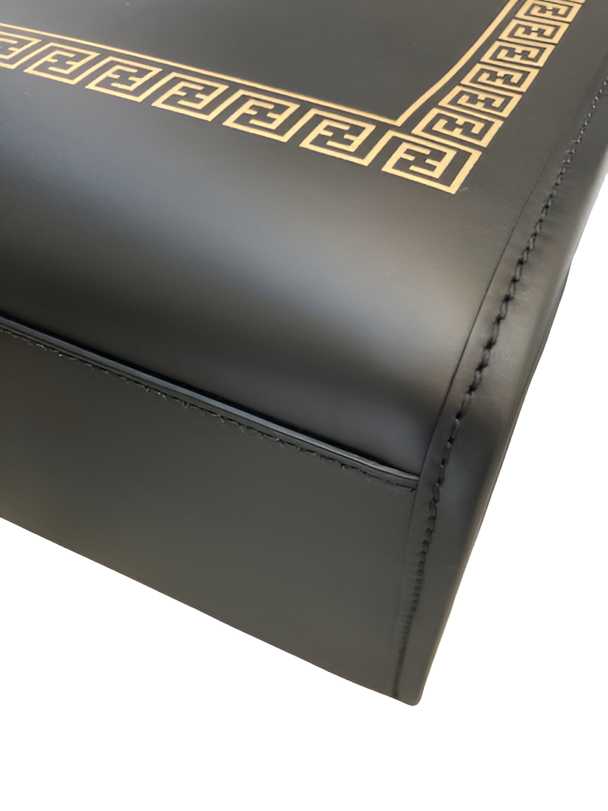 Fendi x Versace Black Tote Bag