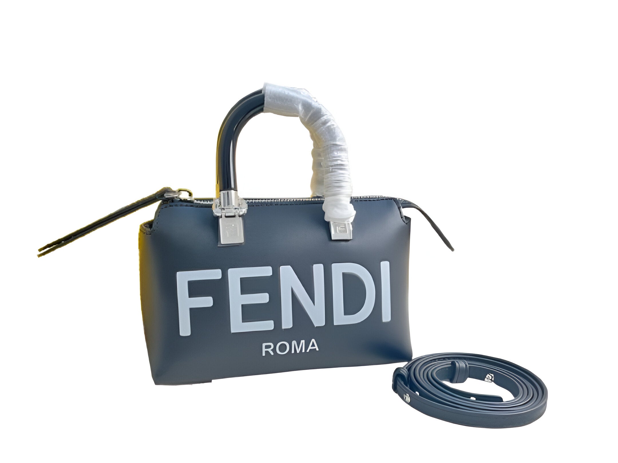 Fendi Mini Black Logo Handbag