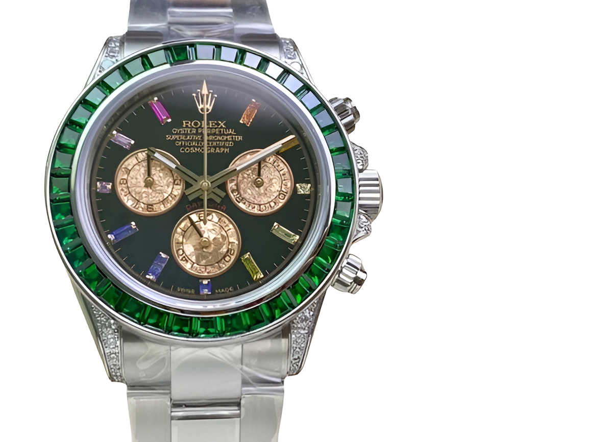 Rolex Daytona "Emerald & Rainbow Gold Edition"