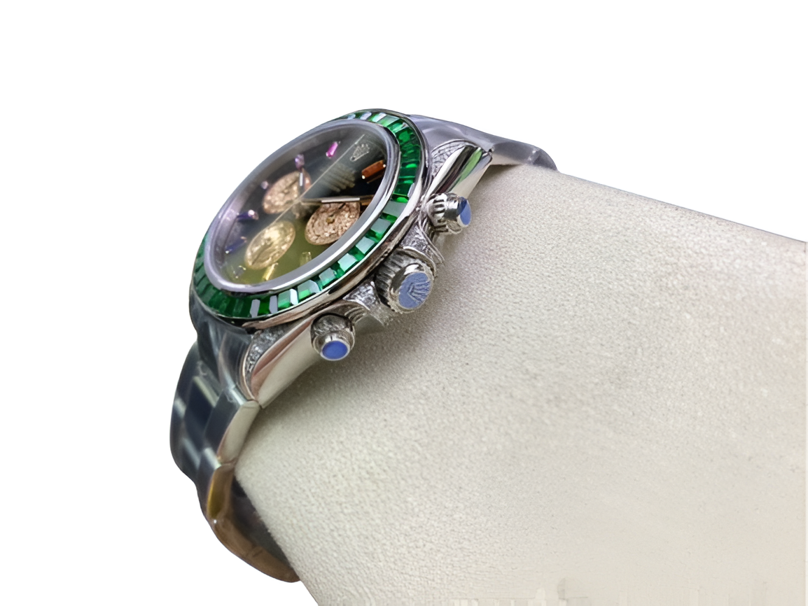 Rolex Daytona "Emerald & Rainbow Gold Edition"