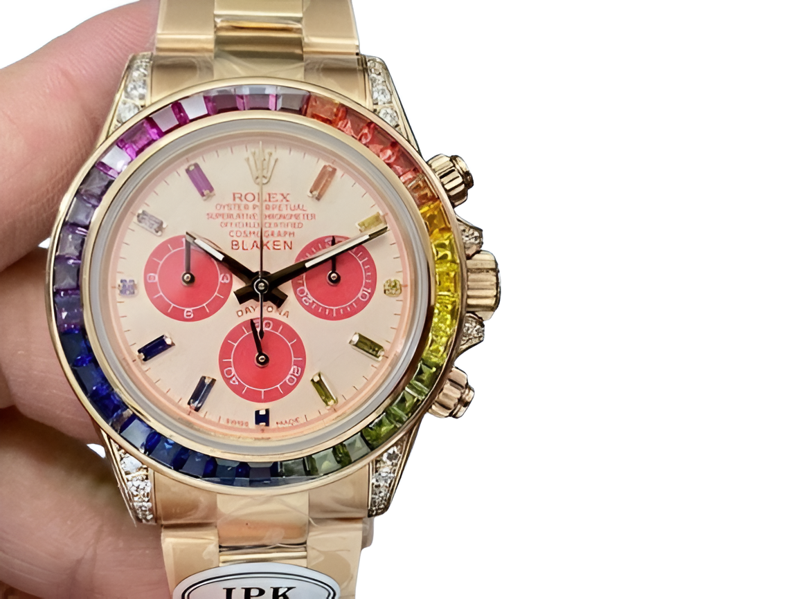 Rolex Daytona "Rose Gold Rainbow Edition"
