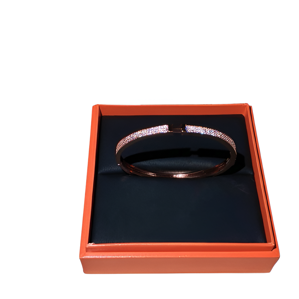 HERMES Textured Bangle Bracelet Collection