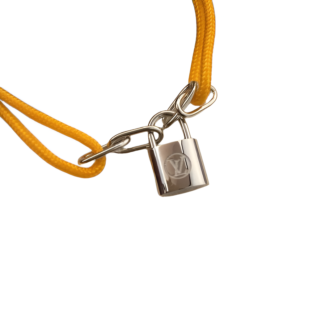 Louis Vuitton Lock & Cord Bracelet