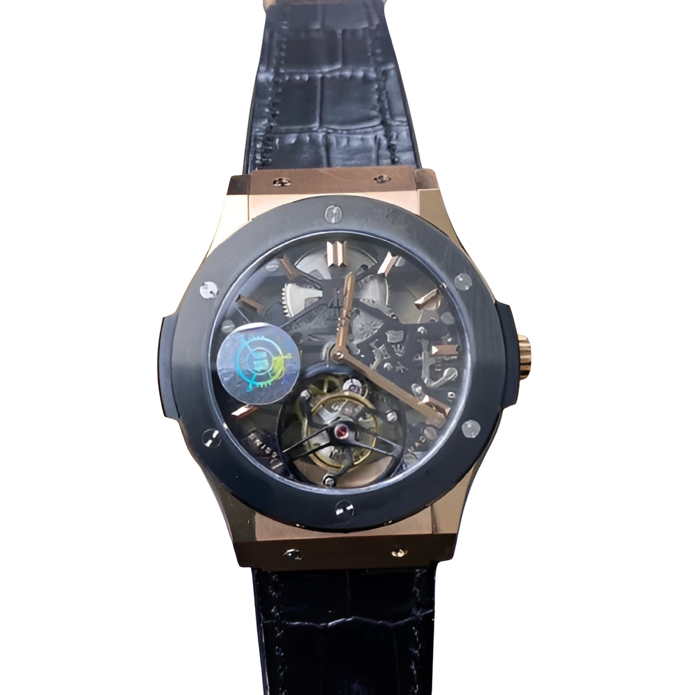 Hublot Tourbillon Skeleton Rose Gold