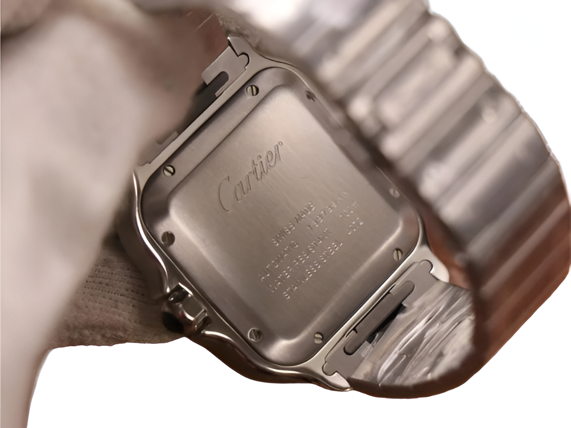 Cartier Santos Blue Dial