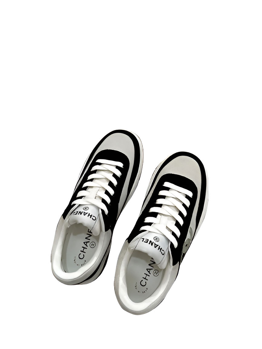CHANEL Men's Contrast Sneakers