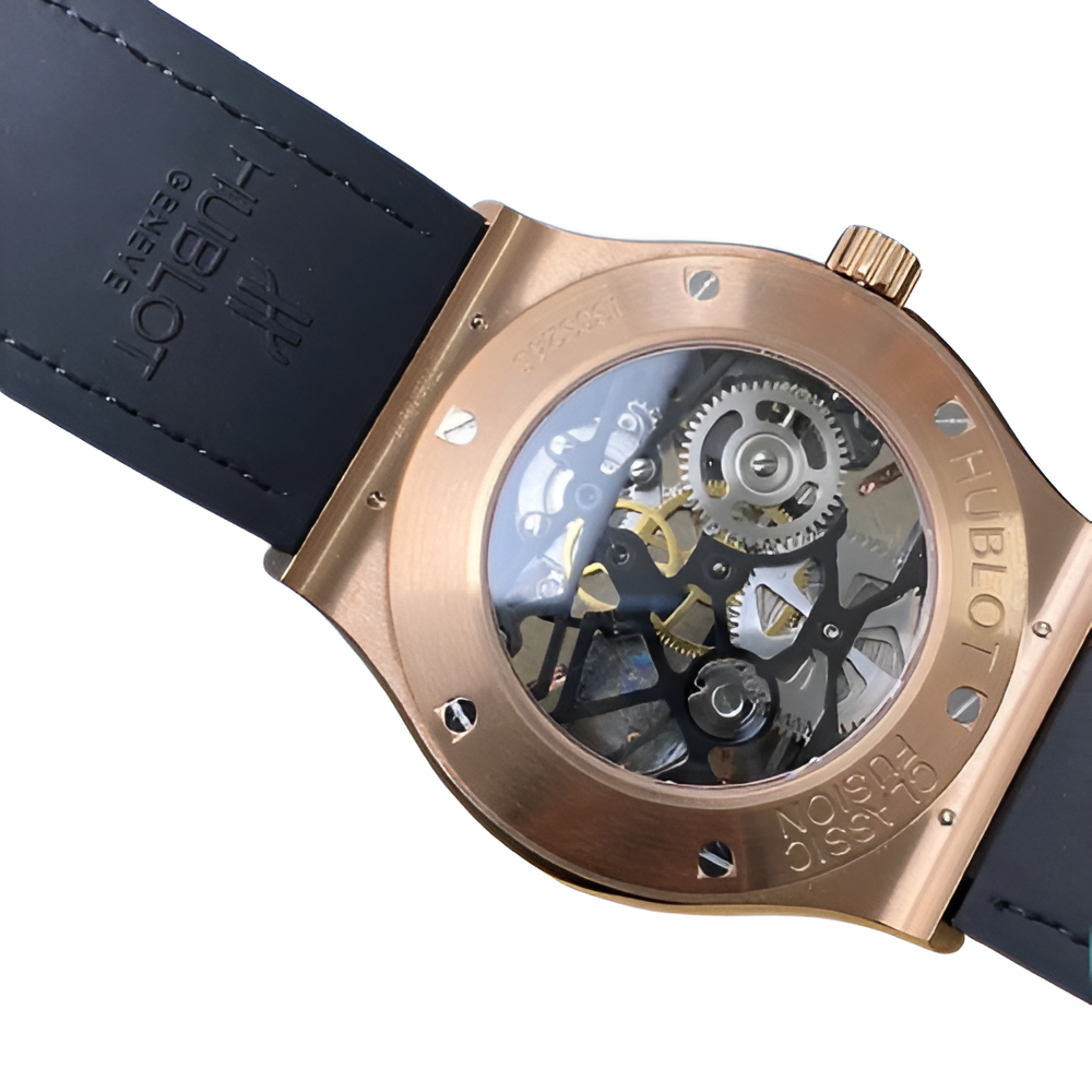 Hublot Tourbillon Skeleton Rose Gold