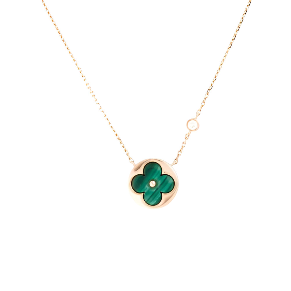 LV Green Malachite Necklace
