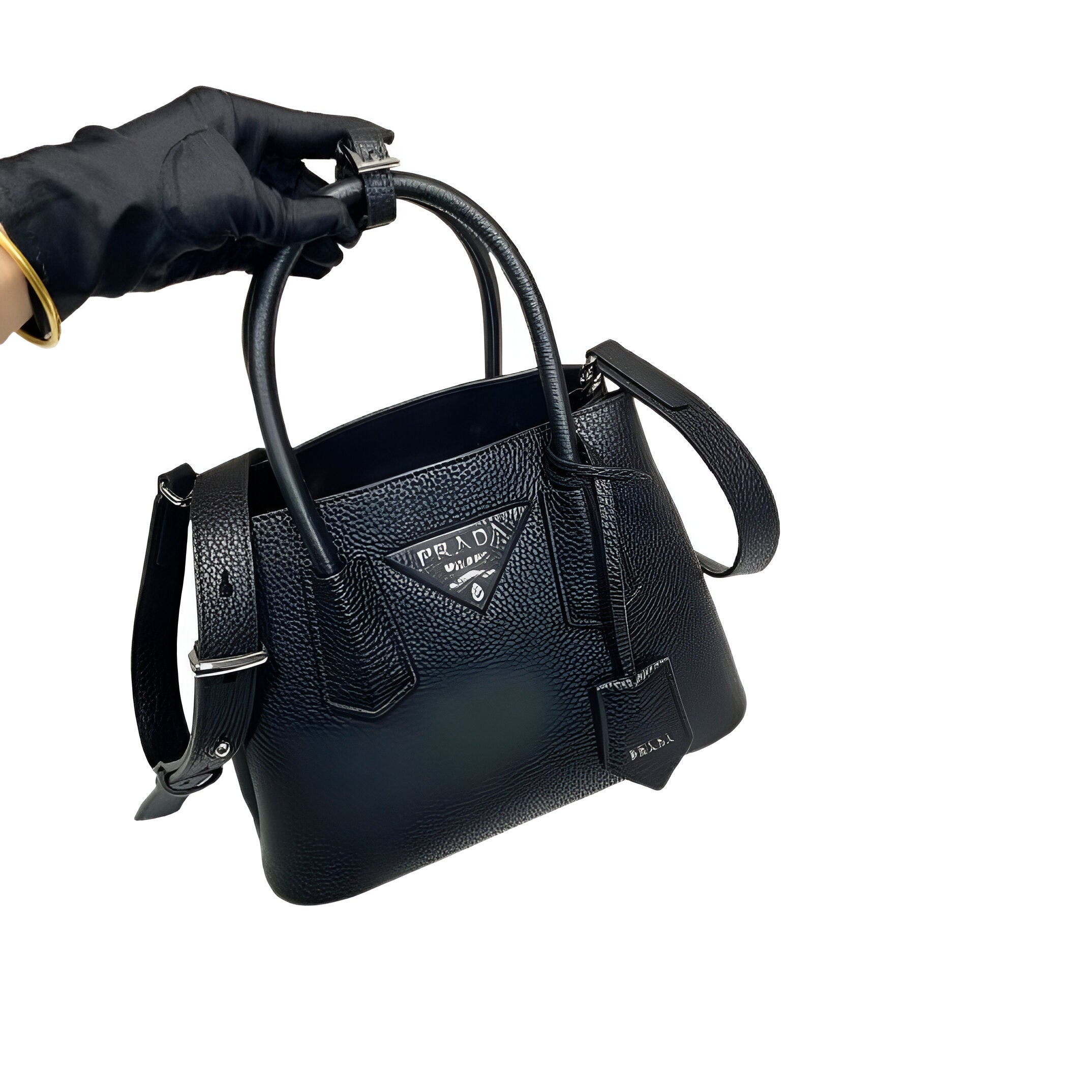 Prada Black Leather Handbag